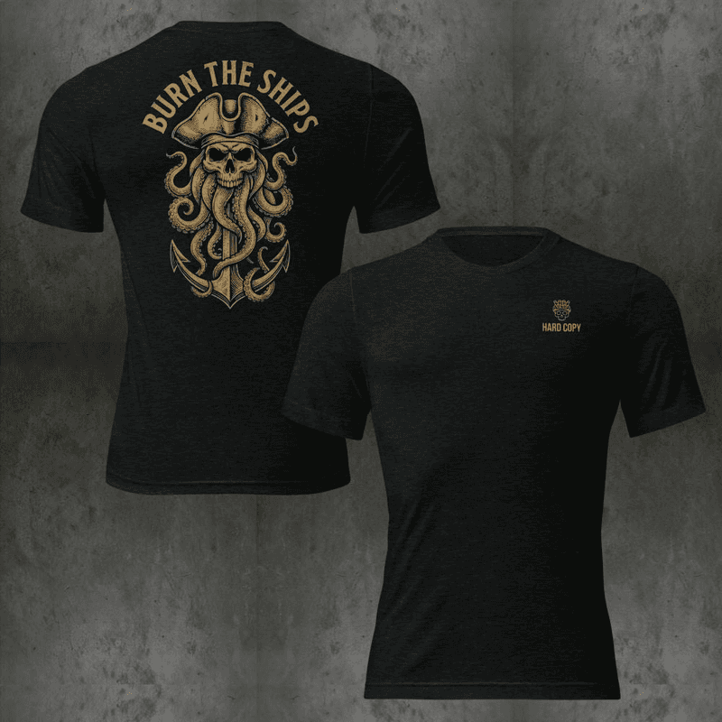 Burn The Ships (tri-blend)