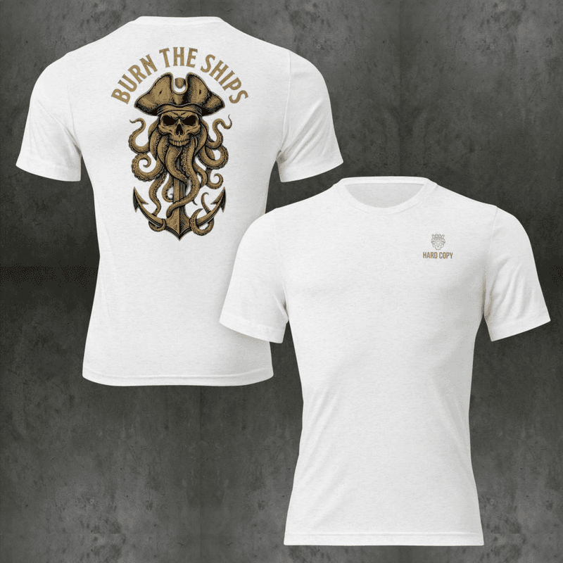 Burn The Ships (tri-blend) view 4