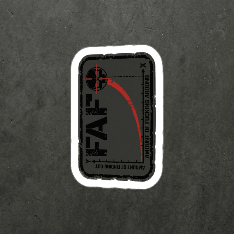 FAFO (Decal) view 3